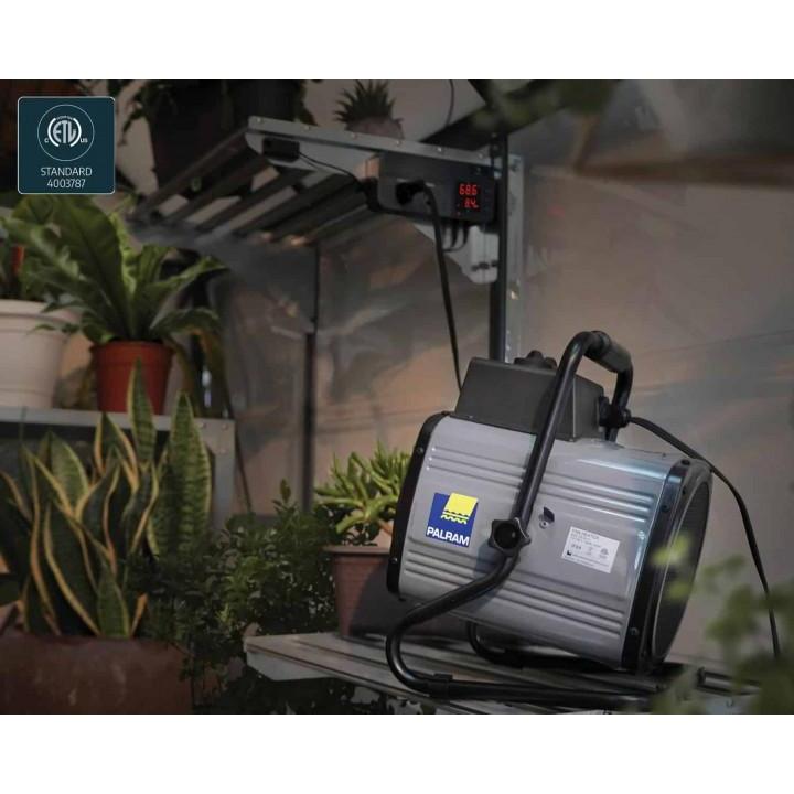 Fan Heater with Digital Thermostat | Palram-Canopia - Delightful Yard