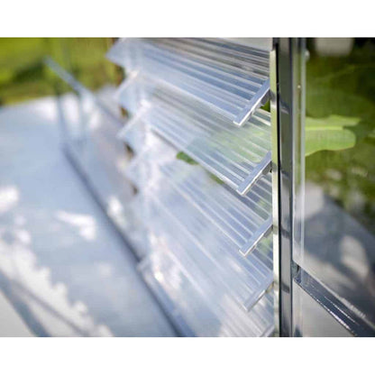 Greenhouse Side Louver Window | Palram-Canopia-Delightful Yard