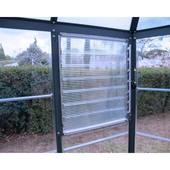 Greenhouse Side Louver Window | Palram-Canopia - Delightful Yard