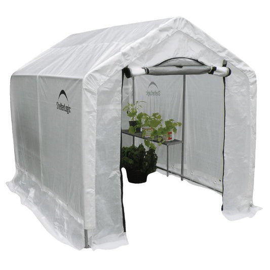 GrowIT 6 x 8 ft. Backyard Greenhouse - Delightful Yard