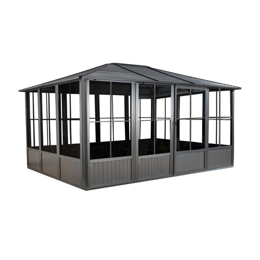 Korado Aluminum Solarium 10 x 14 ft. | Sojag-Delightful Yard