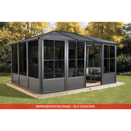 Korado Aluminum Solarium 10 x 14 ft. | Sojag-Delightful Yard