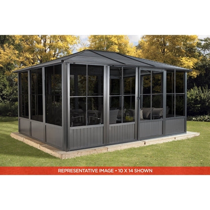 Korado Aluminum Solarium 10 x 14 ft. | Sojag-Delightful Yard