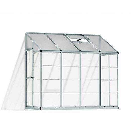 Lean-to Greenhouse 8 x 4 ft. | Palram-Canopia - Delightful Yard