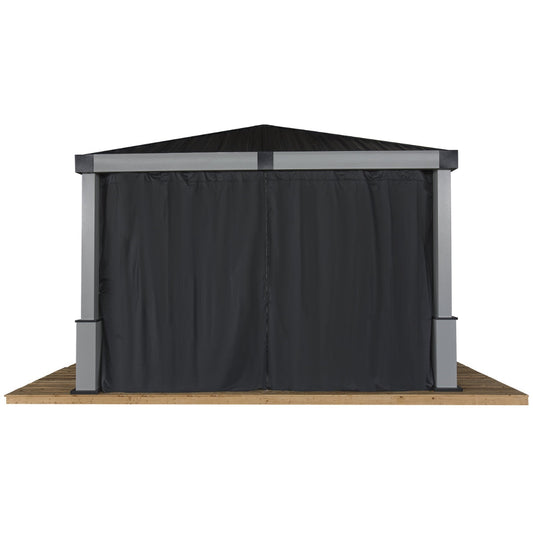 Lena Gazebo Curtains 12 x 12 ft | Sojag-Delightful Yard
