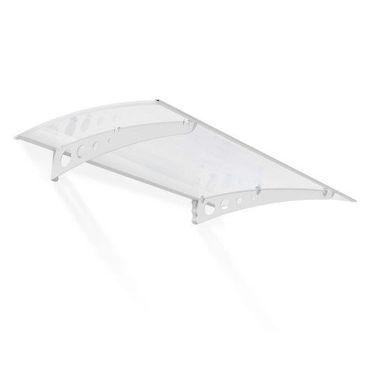 Lyra Door Awning 4.5 x 3 ft. TwinWall Panel | Palram-Canopia-Delightful Yard
