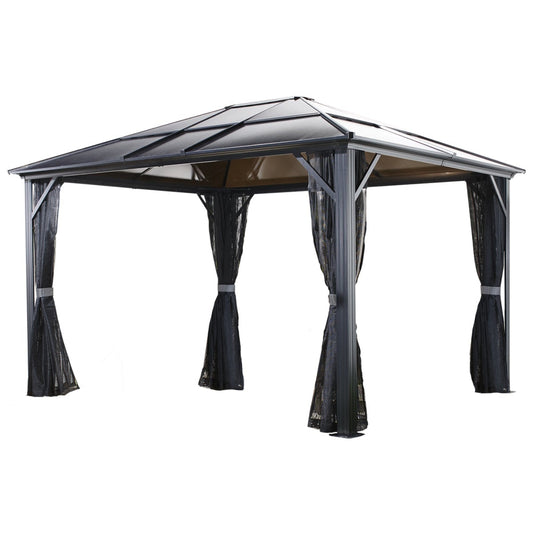 Sojag Meridien Gazebo 10 x 12 ft - Delightful Yard