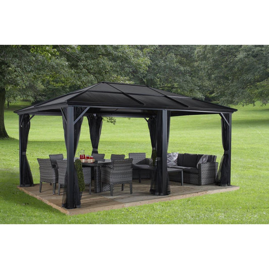 Sojag Meridien Gazebo 12 x 16 ft - Delightful Yard