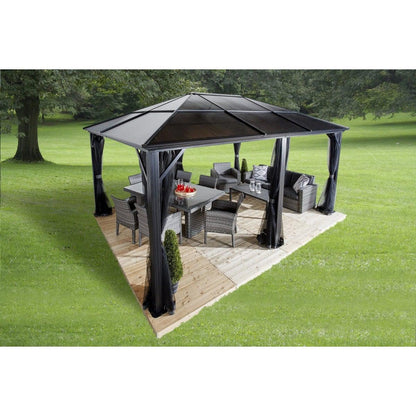 Sojag Meridien Gazebo 12 x 16 ft - Delightful Yard