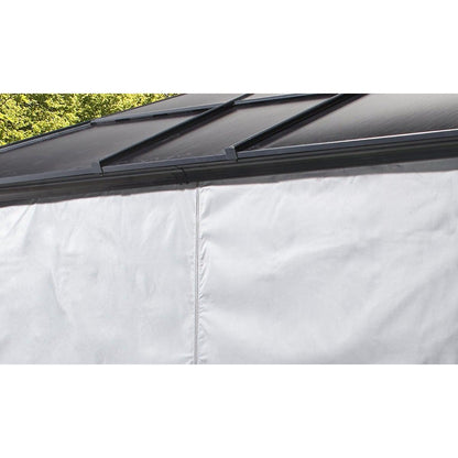 Sojag Meridien Gazebo Curtains 10 x 10 ft. - Delightful Yard