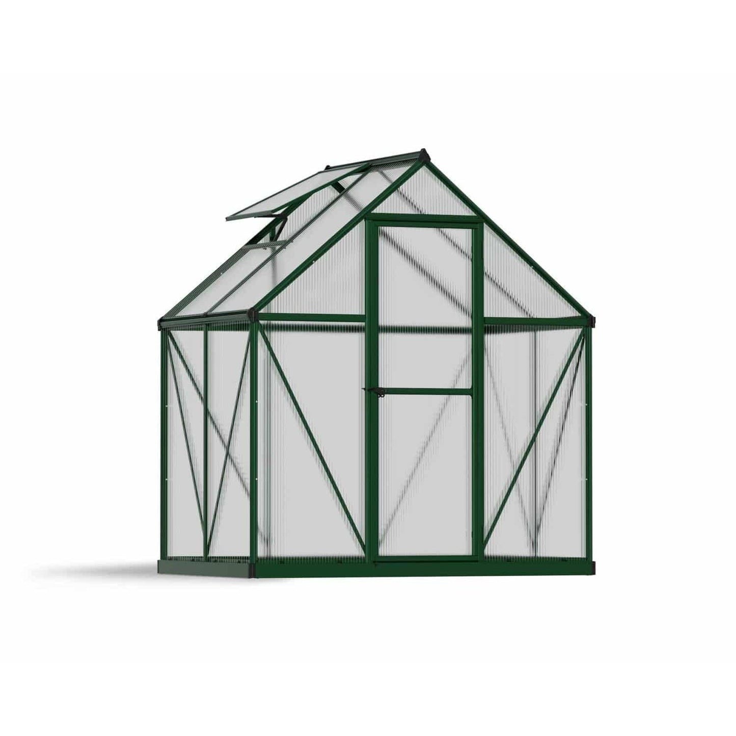 Mythos Greenhouse 6 x 4 ft. Green Frame | Palram-Canopia - Delightful Yard