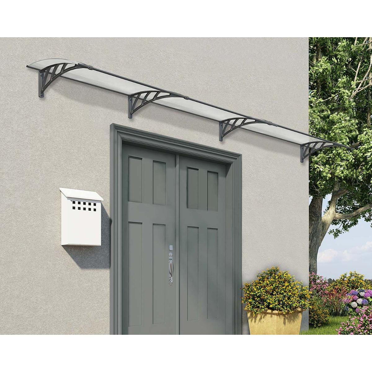 Neo 1350 Door Awning TwinWall Panel | Palram-Canopia - Delightful Yard