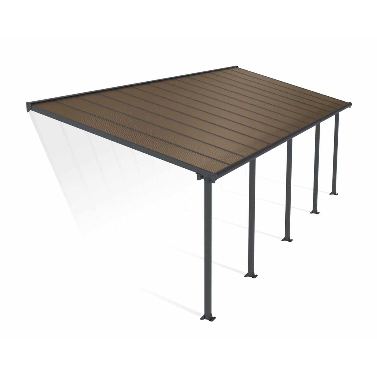 Olympia Patio Covers 10 x 28 ft. | Palram-Canopia - Delightful Yard