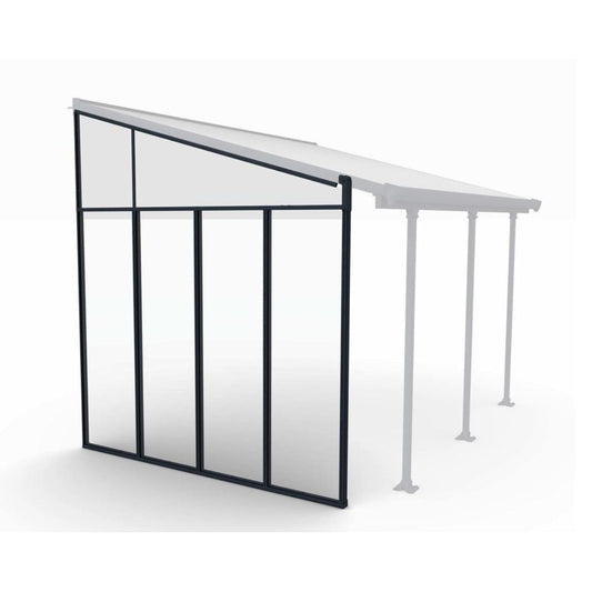 Olympia Patio Covers Side Wall Clear Panels | Palram-Canopia - Delightful Yard