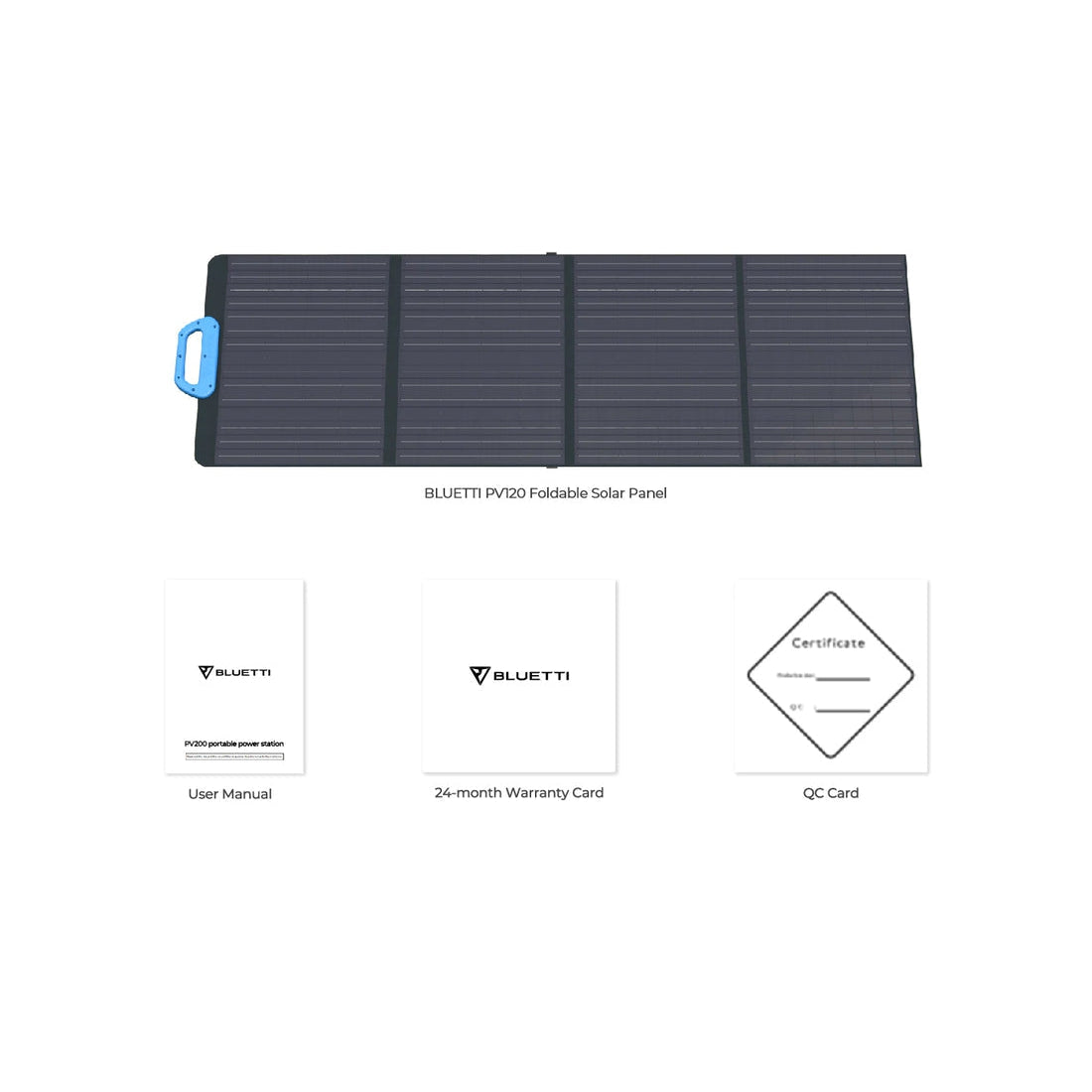 PV120 Portable Solar Panel 120W | BLUETTI-Delightful Yard