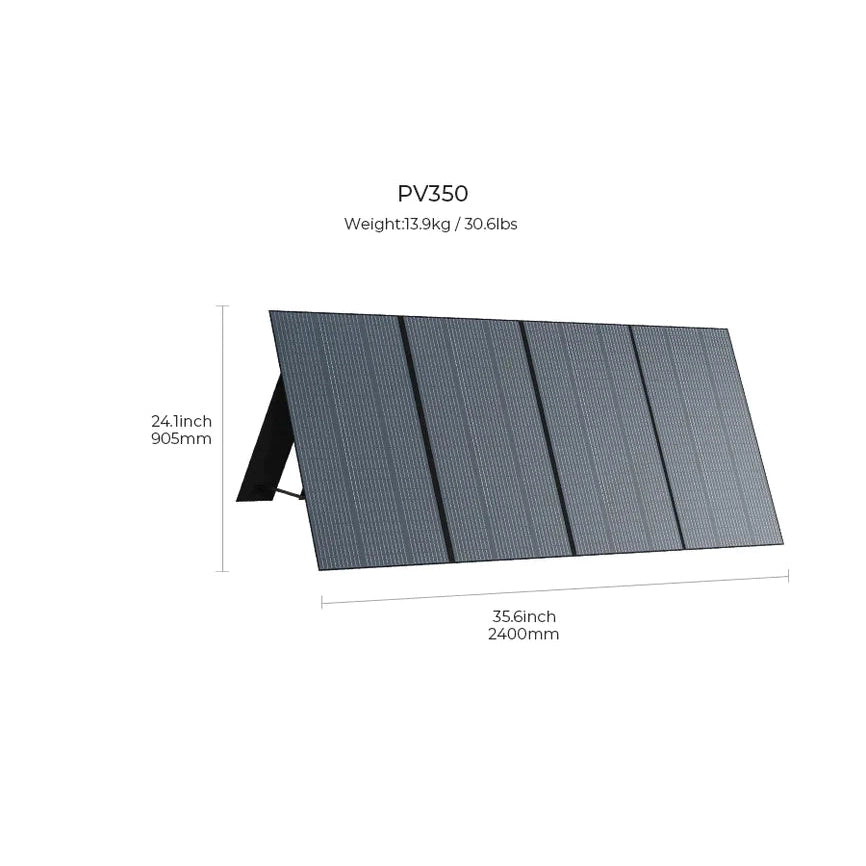 PV350 Portable Solar Panel 350W | BLUETTI-Delightful Yard