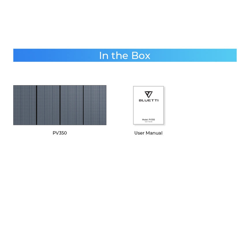 PV350 Portable Solar Panel 350W | BLUETTI-Delightful Yard
