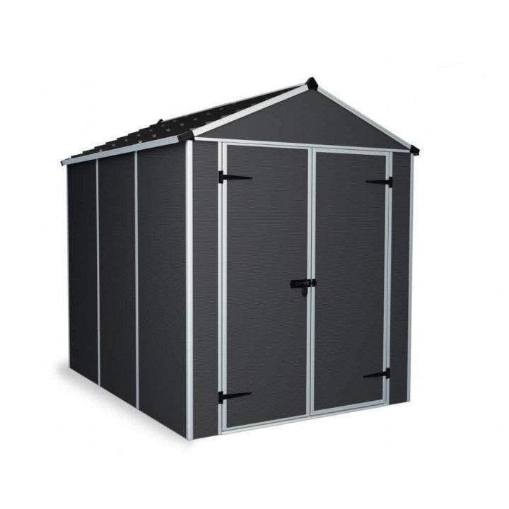 Rubicon Skylight Shed 6 x 8 ft. | Palram-Canopia - Delightful Yard