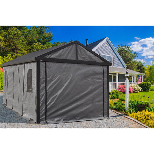 Samara Carport Enclosure Kit 12 x 20 ft. | Sojag-Delightful Yard