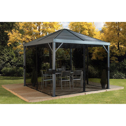 Sojag Sanibel Gazebo 10 x 10 ft - Delightful Yard