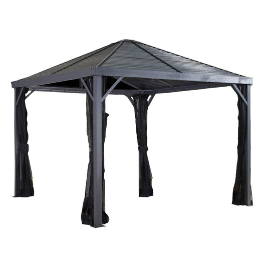 Sojag Sanibel Gazebo 10 x 10 ft - Delightful Yard