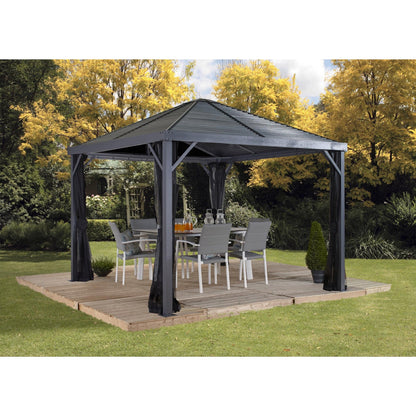 Sanibel Aluminum Gazebo 8 x 8 ft | Sojag-Delightful Yard