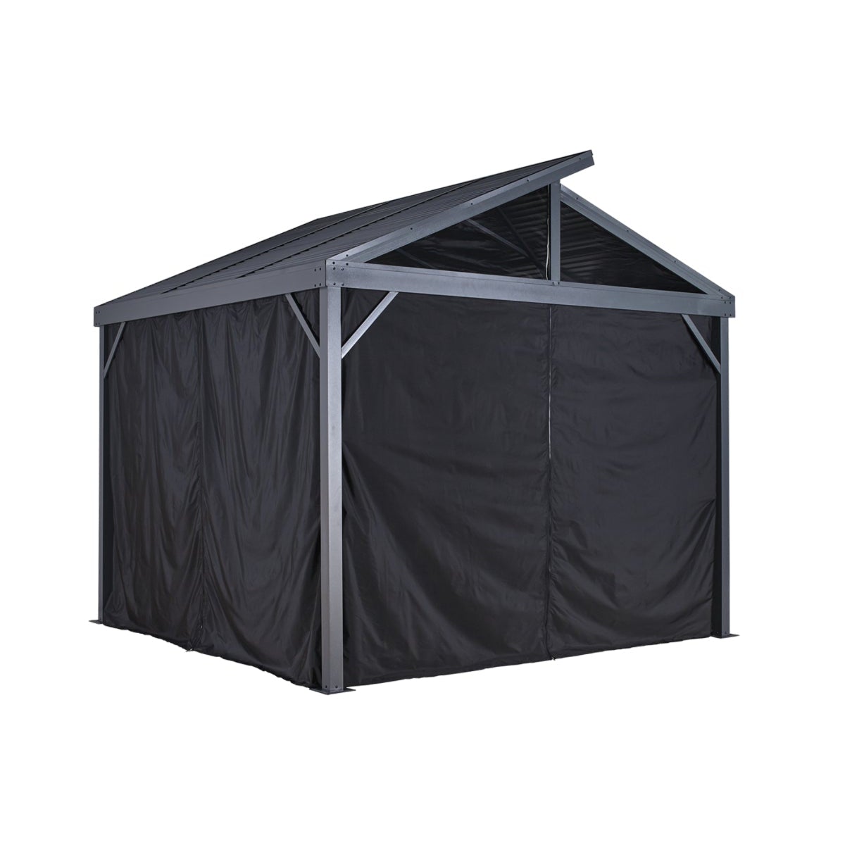 Sojag Sanibel Gazebo Curtains 8 x 8 ft. - Delightful Yard