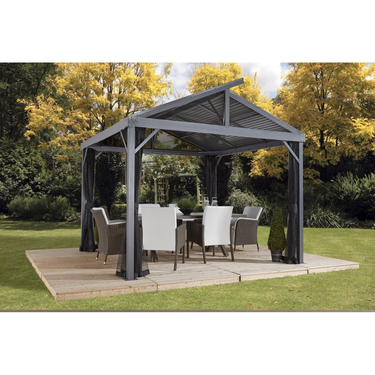 Sojag Sanibel II Gazebo 8 x 8 ft - Delightful Yard