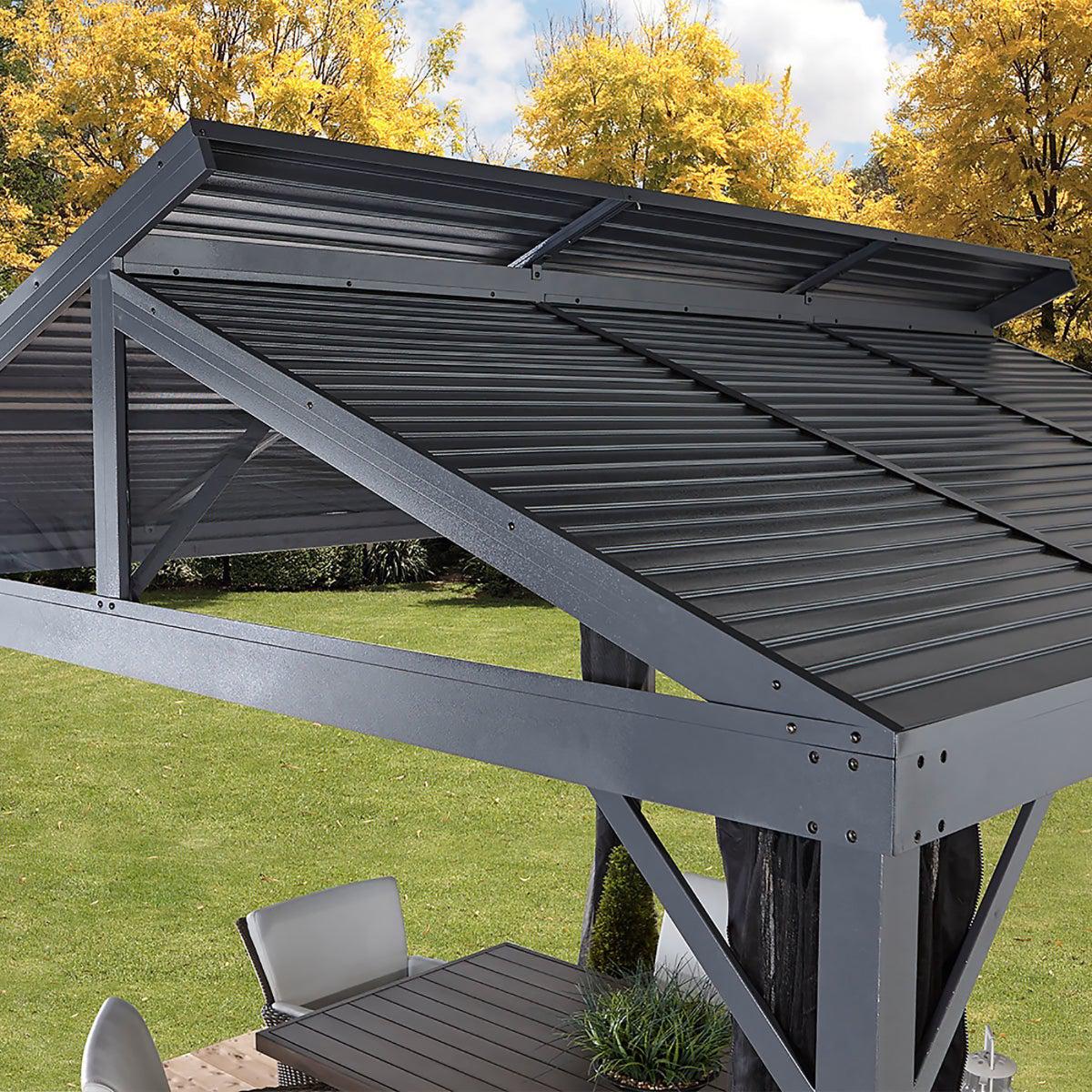 Sojag Sanibel II Gazebo 8 x 8 ft - Delightful Yard