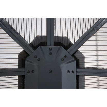 Savino Aluminum Gazebo 10 x 12 ft | Sojag-Delightful Yard