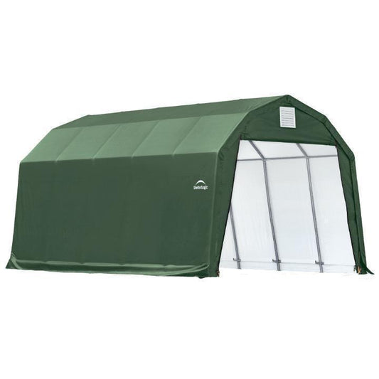 ShelterCoat 12 x 28 x 11 ft. Garage Barn Shelter - Delightful Yard