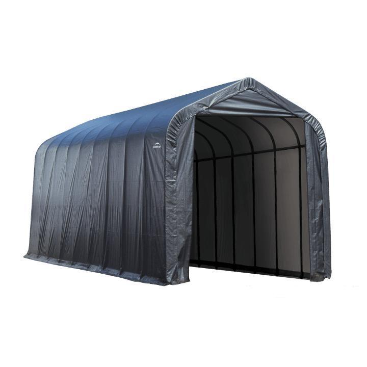 ShelterCoat 16 x 36 x 16 ft. Garage Peak Top - Delightful Yard