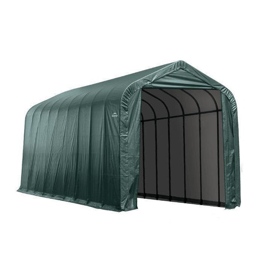 ShelterCoat 16 x 36 x 16 ft. Garage Peak Top - Delightful Yard