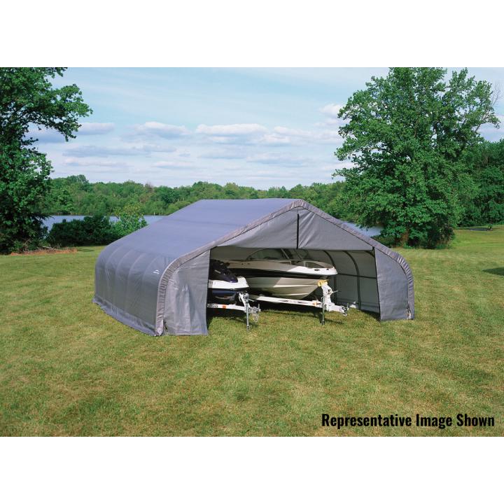 ShelterCoat 22 x 20 x 11 ft. Garage Peak Top - Delightful Yard