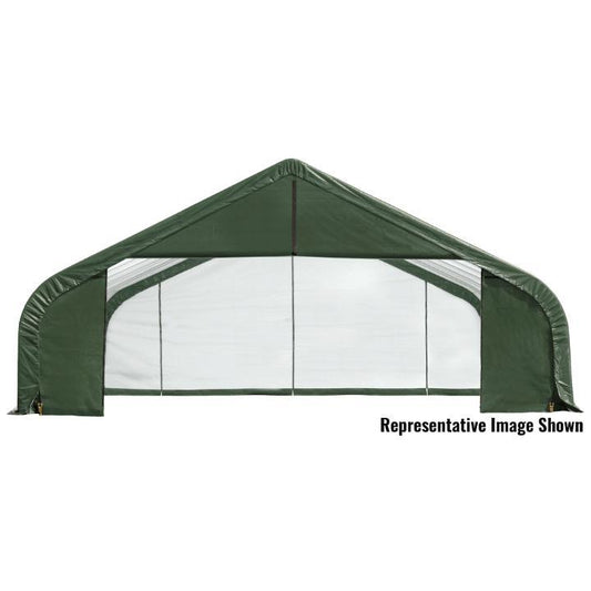 ShelterCoat 28 x 20 x 16 ft. Garage Peak Top - Delightful Yard