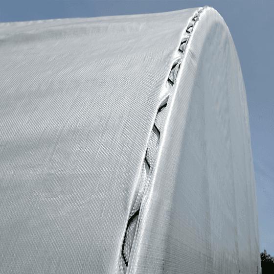 ShelterTech Custom High Tunnel Greenhouse - Delightful Yard