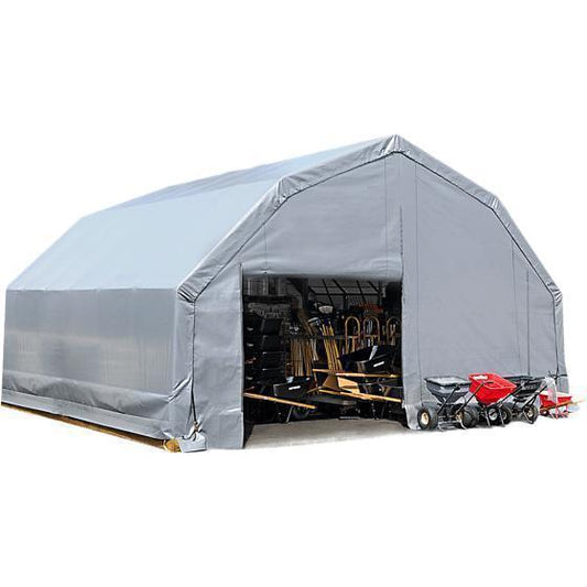 ShelterTech Custom SP Series Shelter, Barn - Delightful Yard