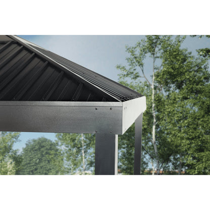 Skylight Aluminum Gazebo 10 x 12 ft | Sojag-Delightful Yard