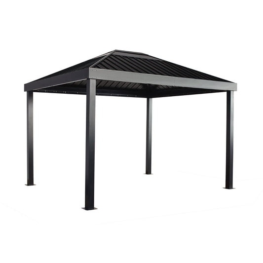 Skylight Aluminum Gazebo 10 x 12 ft | Sojag-Delightful Yard