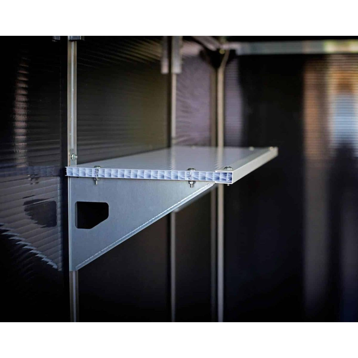 Skylight/Rubicon Shed Shelf Kit | Palram-Canopia - Delightful Yard