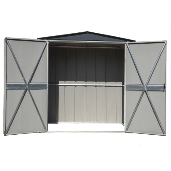 Spacemaker Vertical Steel Storage Shed 6 x 3 ft. - Delightful Yard