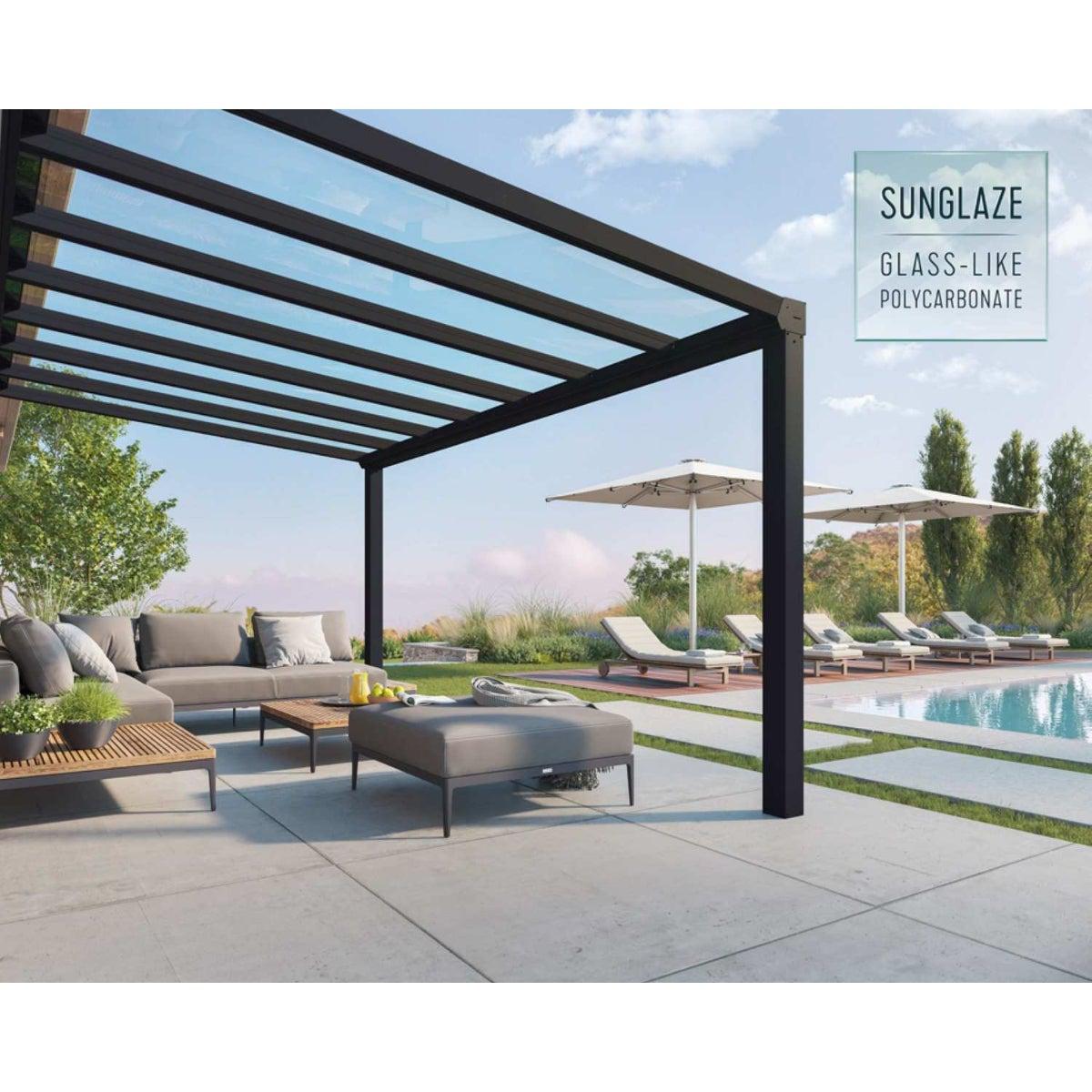 Stockholm Patio Covers 11 x 17 ft. Clear Panels | Palram-Canopia - Delightful Yard