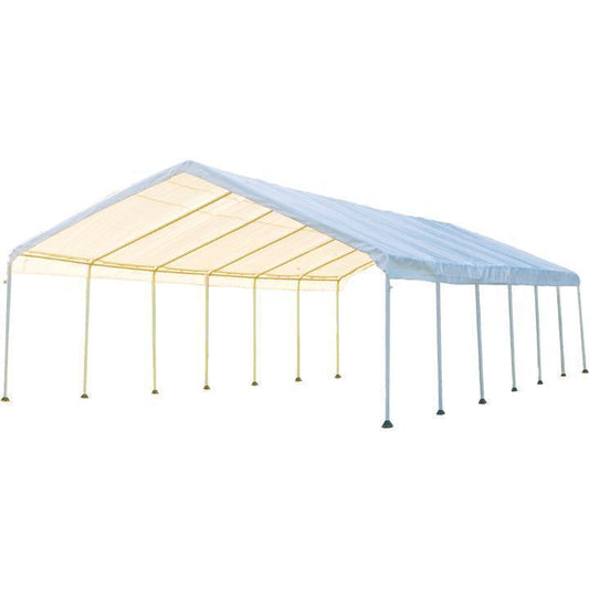 SuperMax Canopy 18 x 40 ft. White - Delightful Yard