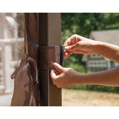 Sycamore Gazebo 10 x 12 ft. - Delightful Yard