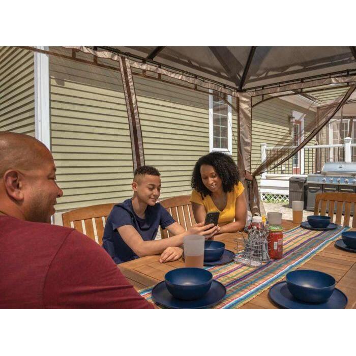 Sycamore Gazebo 10 x 12 ft. - Delightful Yard