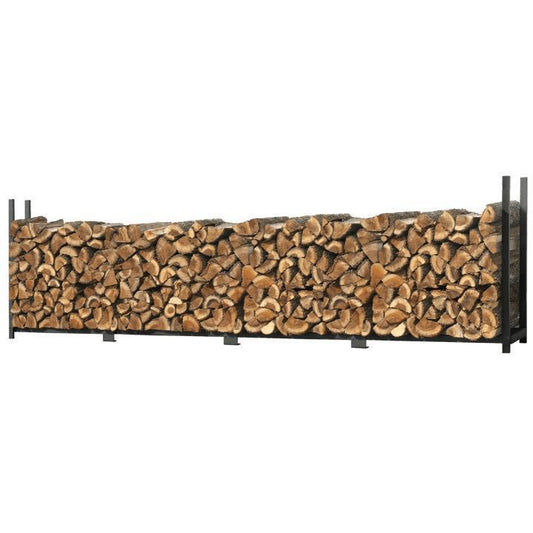 Ultra Duty Firewood Rack, 16 ft. - Delightful Yard
