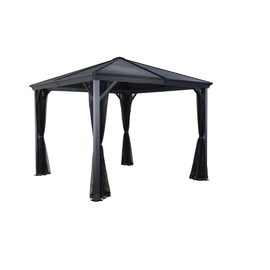 Ventura Aluminum Gazebo 8 x 8 ft | Sojag-Delightful Yard