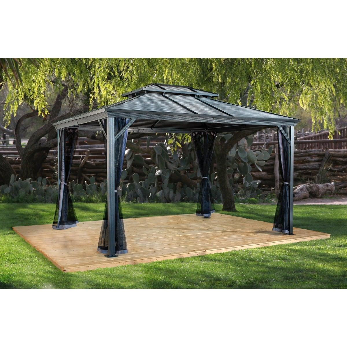 Sojag Ventura II Gazebo 10 x 12 ft - Delightful Yard