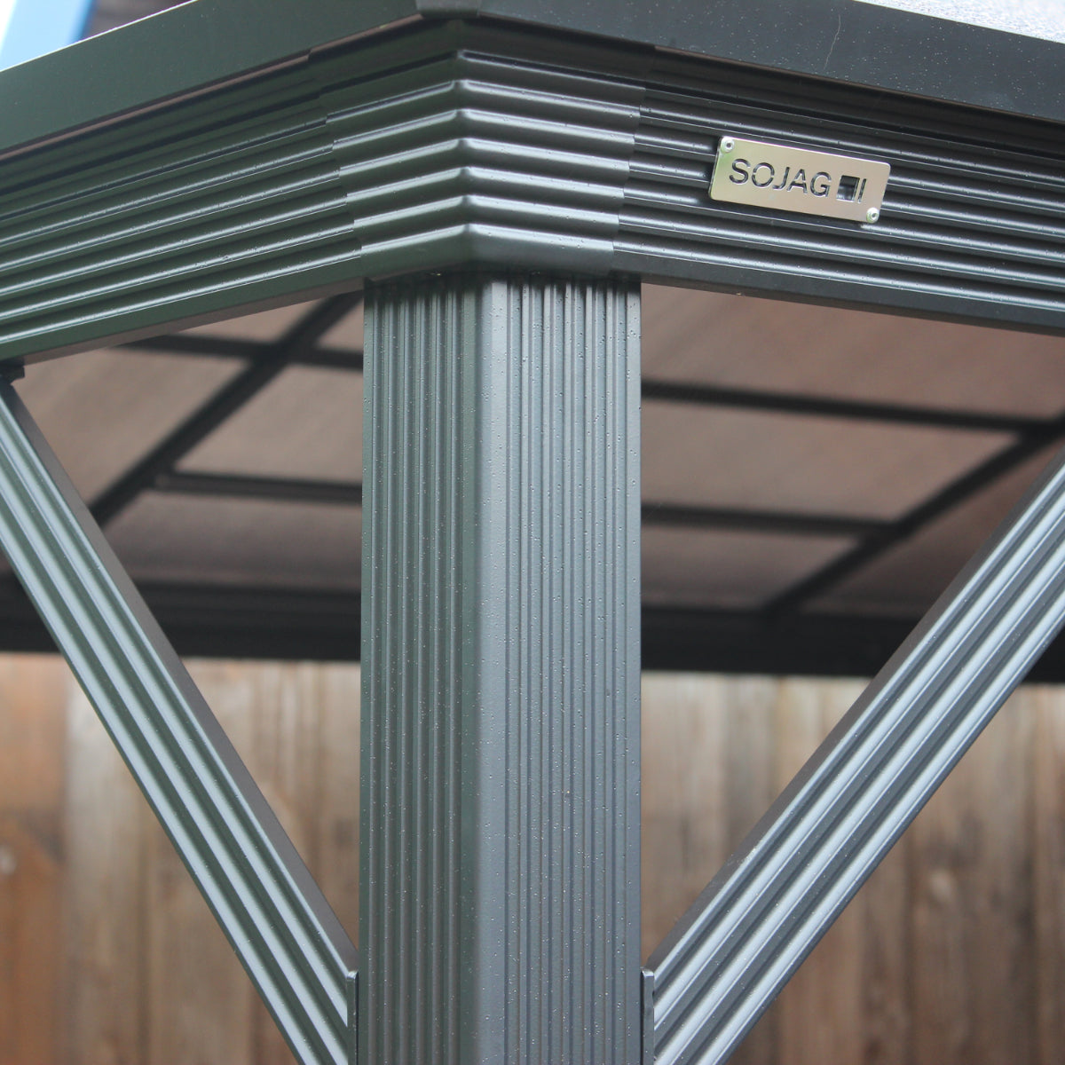 Verona Aluminum Gazebo 10 x 10 ft | Sojag-Delightful Yard