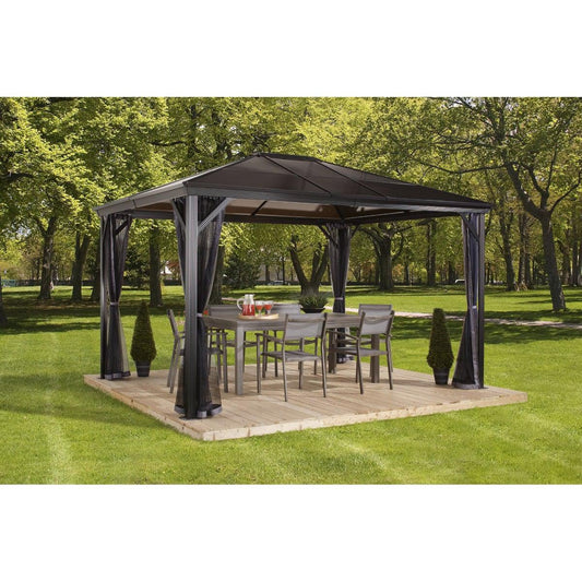 Sojag Verona Gazebo 10 x 12 ft - Delightful Yard